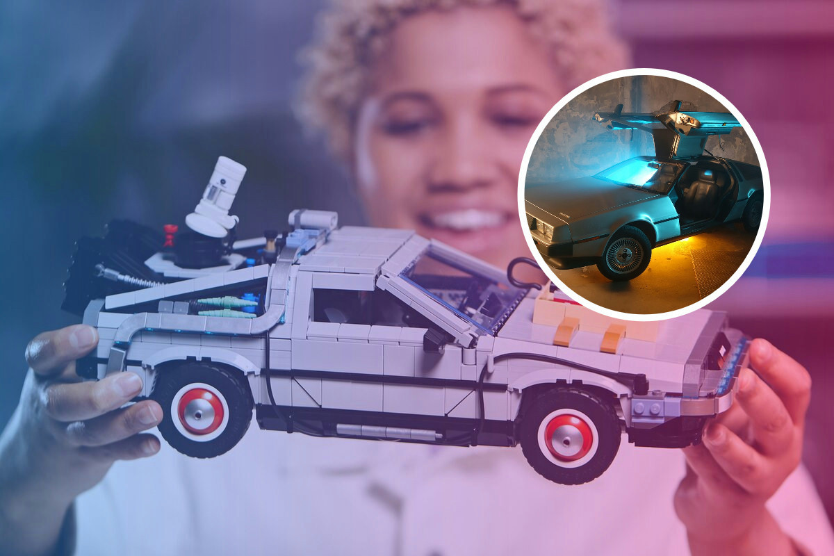 LEGO presenta una nuova DeLorean di Ritorno al futuro a meno di 30 euro, un modello davvero unico e curato